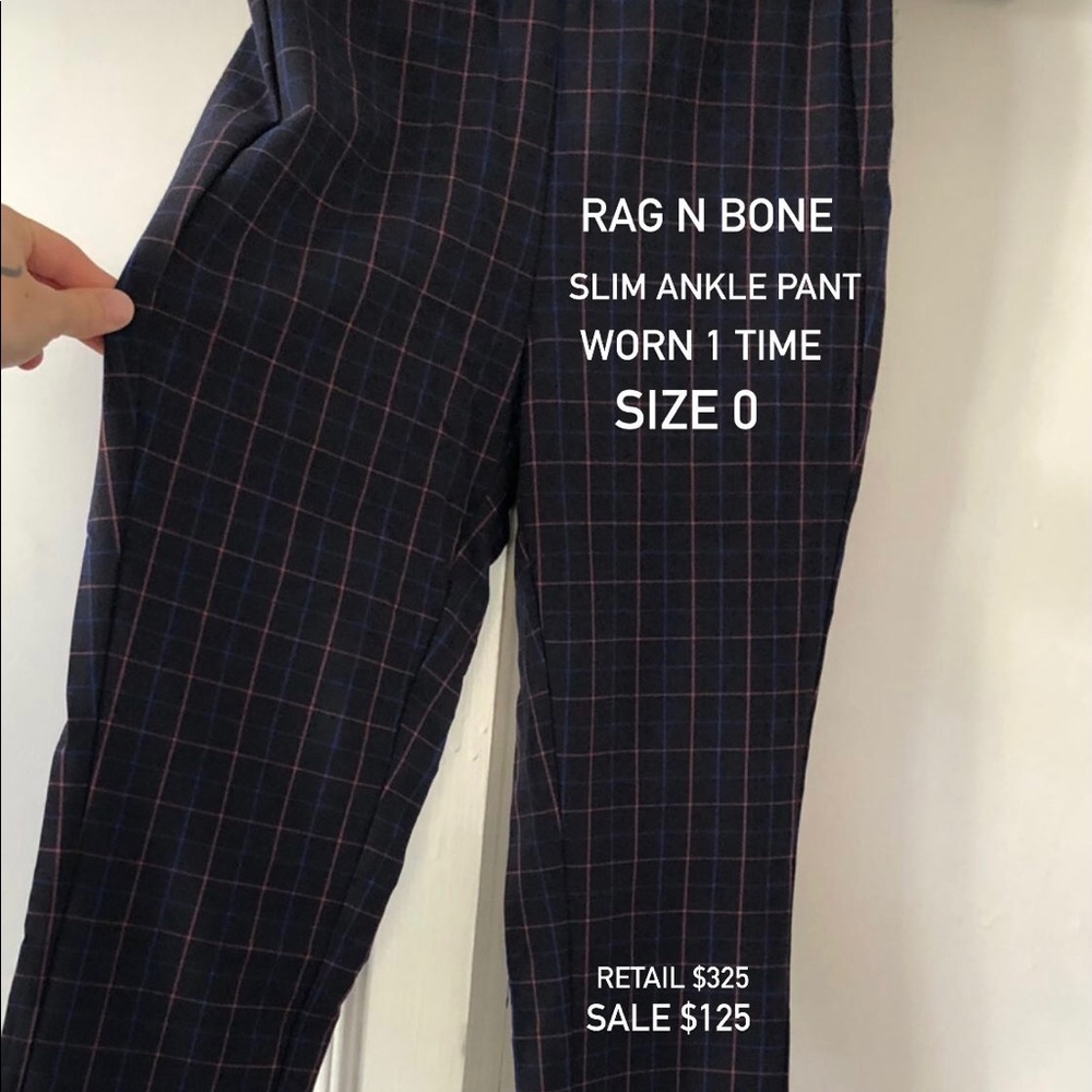 Rag n Bone Slim Ankle Pant